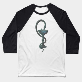 Vintage Hygieia Pharmacy Symbol, Vintage Apothecary Baseball T-Shirt